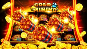 Tampilan antarmuka permainan Wolf Gold di oposlot dengan gulungan slot dan tombol kontrol
